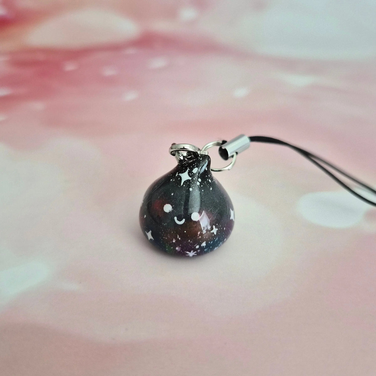 Space Slime: Clay Keychain, Charm, Handmade Clay Craft and Resin Charm LunaLikha